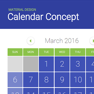 Calendar Concept